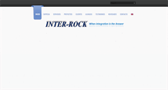 Desktop Screenshot of inter-rock-ca.com