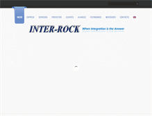 Tablet Screenshot of inter-rock-ca.com